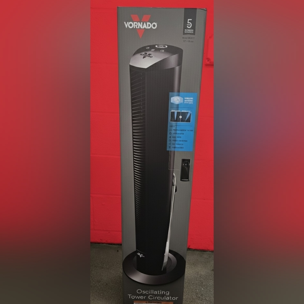 Vornado Black Tower Fan